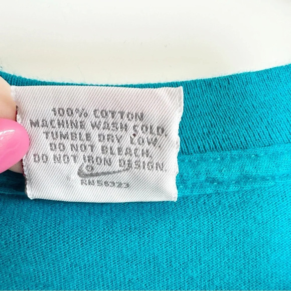 Vintage Michael Jordan T Shirt Looney Toons Bugs Bunny Single Stitch Size XL - Picture 8 of 10